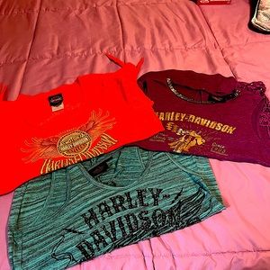 Harley Davidson women tops
